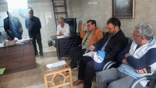 نشست تخصصی کارشناسان شبکه بهداشت و درمان شهرستان ری با مسئولان شهرک صنعتی احمد آباد 